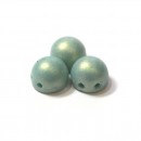 7mm Cabochon Sueded Gold Turquoise